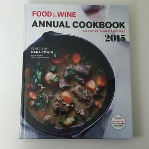 Food & Wine Annual Cookbook 2015 *taking offers*